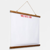 Tafel Wandteppich Mit Holzrahmen (Gewinkelt)