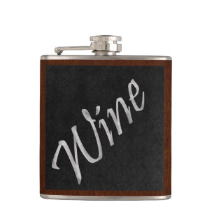Tafel-Wein-Flasche Flachmann