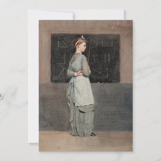 Tafel | Winslow Homer (Vorderseite)