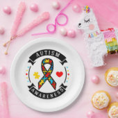 Tafel zum Aufklärungspapier Pappteller (Party)