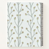 Tafelbeere, Muster, Notizblock (Rückseite)