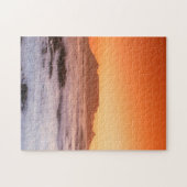 Tafelberg bei Sonnenuntergang, Bloubergstrand Puzzle (Horizontal)
