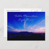 Tafelberg Kapstadt Afrika Postkarte (Vorne/Hinten)