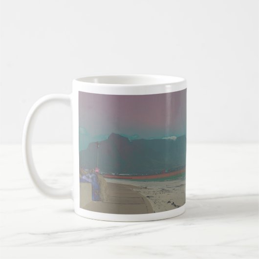 Tafelberg Kapstadt Kaffeetasse (Links)