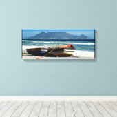 Tafelberg Kapstadt landschaftlicher Strand Leinwanddruck (Insitu (Holzboden))