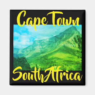 Tafelberg Landschaftsausblick in Kapstadt Magnet