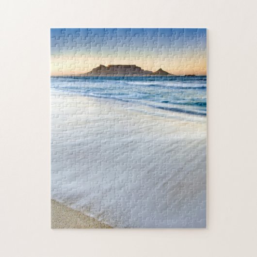 Tafelberg über der Table Bay Puzzle (Vertikal)