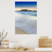Tafelberg über die Tafelbucht Poster (Küche)