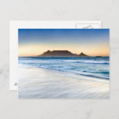 Tafelberg über die Tafelbucht Postkarte (Vorne/Hinten)