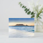 Tafelberg über die Tafelbucht Postkarte (Stehend Vorderseite)