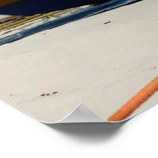 Tafelberg- und Fischerboote, Kapstadt, RSA Poster (Ecke)