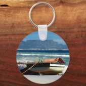 Tafelberg- und Fischerboote Schlüsselanhänger & Sc (Vorderseite)