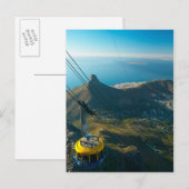 Tafelbergbahn, Kapstadt Postkarte (Vorne/Hinten)