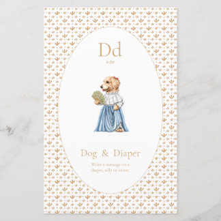 Tafelbeschilderung - Windeln