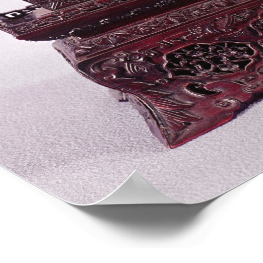 Tafelbildschirm, chinesisch, 18. Jahrhundert Poster (Ecke)