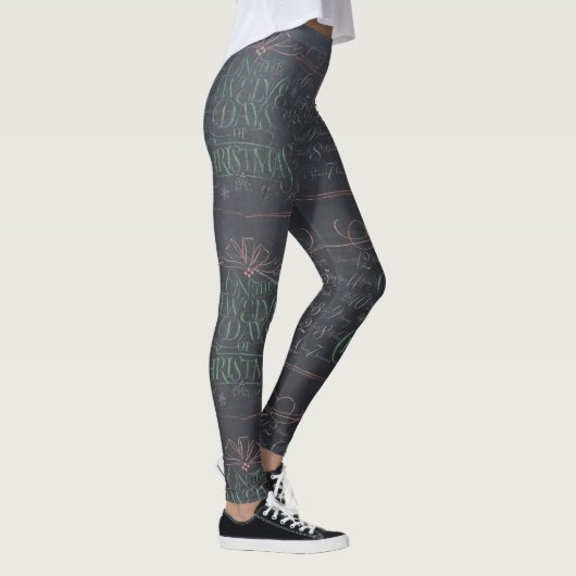 Tafelbriefe 12 Tage Weihnachtskalk Leggings (Rechts)