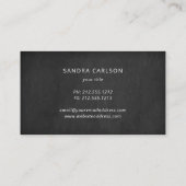 Tafelbrotbäcker Visitenkarte (Rückseite)