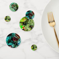 Tafelconfetti, Gerecycelt Kunststoff dekorative Ko
