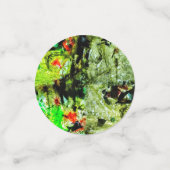 Tafelconfetti, Gerecycelt Kunststoff dekorative Ko Konfetti (Klein Vorderseite)