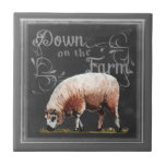 Tafelfarm | Bis zur Farm Schafe Fliese<br><div class="desc">Chalkboard Farm Animals Artist: Redstreake</div>