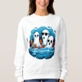 Tafelgeister zu Halloween Sweatshirt (Vorderseite)