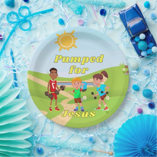 Tafelgeschirr aus christlichem Party - Papierplatt Pappteller (Party)