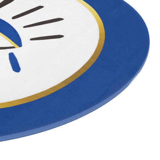 Tafelglasplatte Schneidebrett (Ecke)