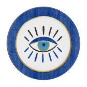 Tafelglasplatte Schneidebrett (Vorderseite)