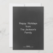 Tafelgolder Weihnachtskarten Feiertagskarte (Rückseite)