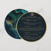 Tafelkarten für Sponsoren Einladung (Vorne/Hinten)