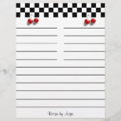 Tafelkernen Rezept Papier 8.5 x 11 (Vorne)