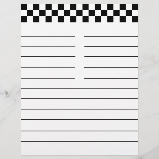 Tafelkernen Rezept Papier 8.5 x 11 (Hinten)