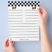 Tafelkernen Rezept Papier 8.5 x 11 (Hand)