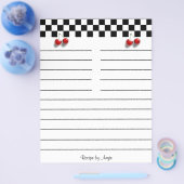 Tafelkernen Rezept Papier 8.5 x 11 (Einzeln)