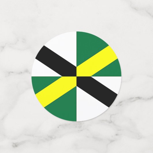 Tafelkonfetti mit der Flagge Monterey, USA Konfetti (Klein Vorderseite)