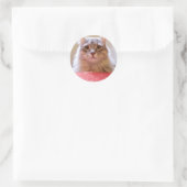 Tafelmanöver Runder Aufkleber (Tasche)