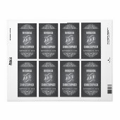 Tafelmarkierungen für Personalisierte Gastgeschenk (Vorne)