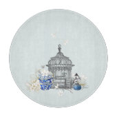 Tafeln von Bulbul - Glasspanplatte Schneidebrett (Vorderseite)