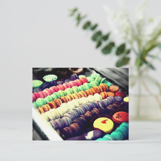 Tafelnahrung Postkarte (Stehend Vorderseite)