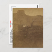 Tafelrock mit Blick auf die Goldene Stadt Postkarte (Vorne/Hinten)