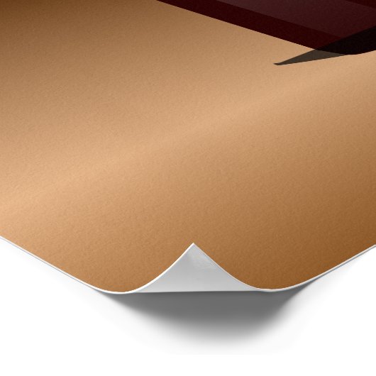 Tafelschere Poster (Ecke)