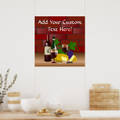 Tafelschere Poster (Küche)