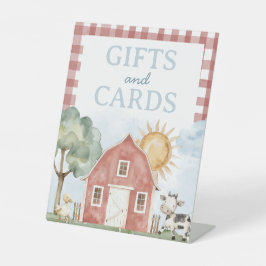 Tafelschild für landwirtschaftliche Geschenke und  Sockelschild