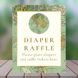 Tafelschild für Reiseschauer Sockelschild