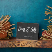 Tafelschild mit Tafel und Tafel Fotoplatte (Seite)