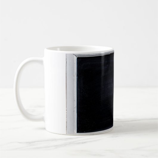 Tafelschild schwarz kaffeetasse (Links)