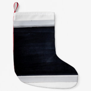 Tafelschild schwarz kleiner weihnachtsstrumpf