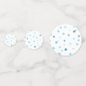 Tafelschneeflocken Konfetti (Rückseiten)