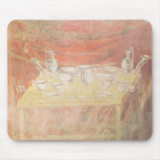 Tafelsilber auf einer Tabelle Mousepad (Vorne)