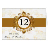 Tafelsilberkarte mit Gold (Vorderseite (Horizontal))